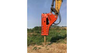 WYB2000 hydraulic breaker video