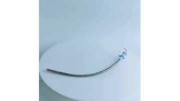 Silicone endotracheal tube-uncuffed