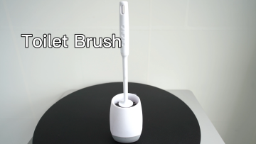 Topwill Toilet Bowl Cleaning Brush and Holder Set for Bathroom Storage and Organization1
