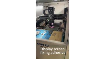 Display screen fixing adhesive
