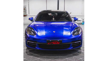 Gloss metal royal blue vinyl
