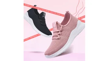 Wholesale Women's Running Shoes Fashion Slip on Walking Tennis Sneakers Lightweight Breathable Mesh Casual Sports Shoes1