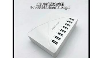 8-PORT USB SMART CHARGER