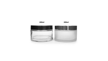 200ml clear glass bottle