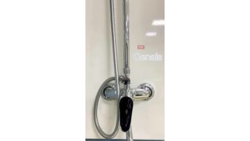 Sliding Bar Brass Shower Mixer For Bathroom