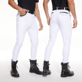 Premium Black White Gray Boys' Equestrian Breeches