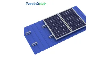Cheapest Metal Roof Sheet Solar Energy System Mounting Short Rail Bracket1