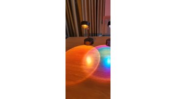 Sunset Projector Lamp Rainbow Atmosphere Led Night Light for Home Bedroom Coffee  shop Background Wall Decoration USB Table Lamp1