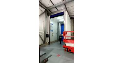 self repairing rapid door