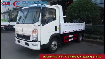 Sinotruk HOWO 4x2 6wheels Dump Truck