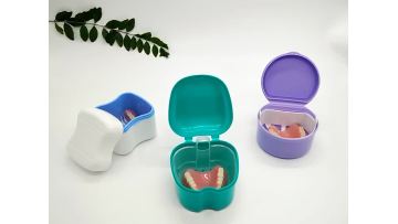 Plastic denture bath box/Polident denture box1