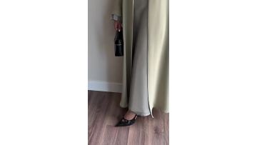 Floral Embellished Open Abaya (1)