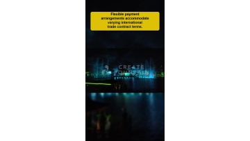 Underwater RGB‑LED lighting modules specially manufactured for fountain‑water‑show colorful‑night‑atmosphere‑building‑work