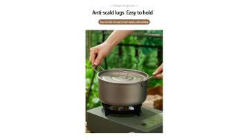 Pure Titanium Outdoor Cookware Set