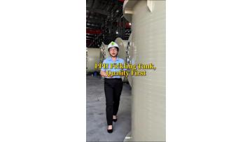PPH Pickling Tank Pressure Test Before Shipment