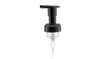 40MM black smooth long-necked foamer pump