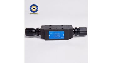 Superposition Throttle Check Valve