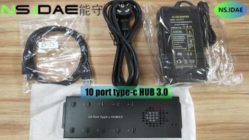 What you get when you buy 10-port type-c HUB3.0