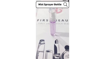 Plastic Spray Bottle Cosmetic PET 60ml 