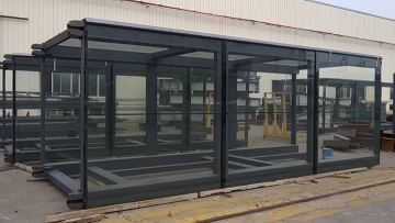 Prefabricated steel structure frame PRV8