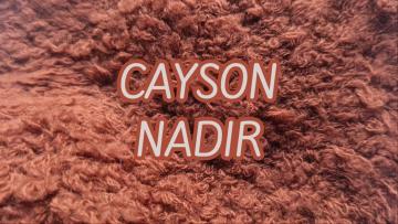 CAYSON is a fluffy yarn