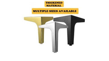 Triangle Y shape Furniture Leg Black Sofa Foots metal sofa leg furniture feet