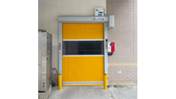 high efficiency pvc rapid roll door inner cleanliness airshower high speed door double door interlock function pvc speed doo1
