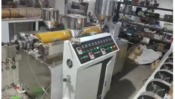 PP PLA STRAW EXTRUSION MACHINE 1