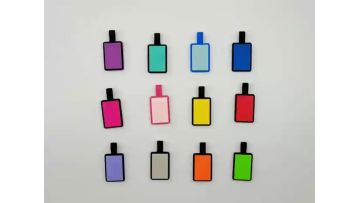 rectangle silicone pet tag
