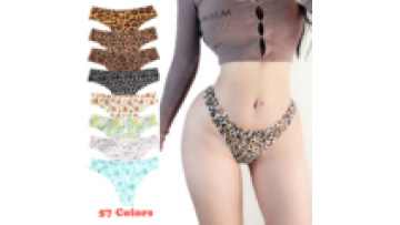 Factory Direct Sexy Cool Ice Silk Custom Print Thongs for Adults & Kids - XL & XXL Sizes1