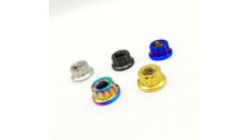 M4, M5, M6 Blue Zinc DIN6923 Coarse and Fine Thread Carbon Steel Category 4 and 8 Hex Flange Nuts1