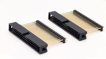 2.54mm Pitch Box Header Connector Straight Add Pin Header Plastic H13.8mm 2*20P