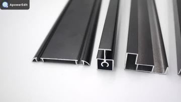 3XIN-ALU AluminumExtrusionWardrobeProfilesForFurnitureAndBedroomSlidingWardrobeDoorBuyWardrobes，A254_D