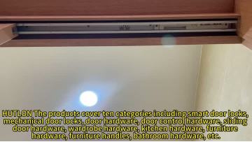 Sliding door rail HE-1802