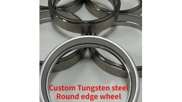 Custom tungsten steel round edge wheel