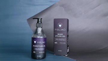 Wholesale Private Label 100% Natural Organic nourishing cleaning Smoothing  Grooming Beard styling gel for men1