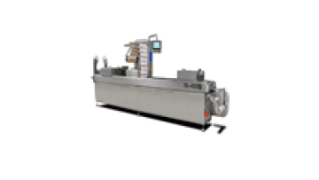 Automatic Stretch Film Vacuum Packaging Machine for Meats, Vegetables, and Seafood1