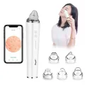 Phone Linked Visible Vacuum Blackhead Remover Visual WiFi Camera Connection Acne Extractor USB Rechargeable Pore Cleaner 6 Probe