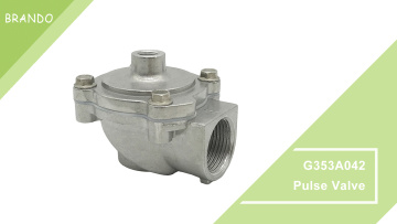 G353A042 1'' Threaded Remote Pilot Diaphragm Pulse Jet Valve For Dust Collector