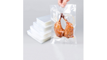 high barrier vacuum seal transparent nylon bag for meat frozen food packaging with tear notch1
