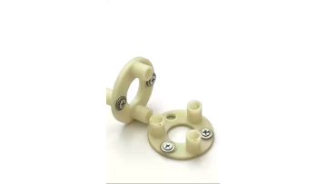 Durable plastic gear hub injection mold