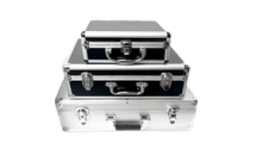 Heavy-Duty Aluminum Alloy Portable Toolbox with Combination Lock Multi-Purpose Storage Case for Tools Equipment1