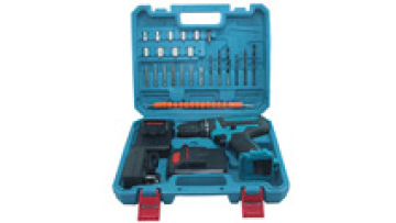 Electric Cordless Drill Power Toolkit for Woodworking Holes Opener Accessoris Wrench Box for Car Wood With a Universal Screw Hea1