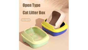 SUNSUN Semi-Enclosed Open Pet Cleaning Supplies Car Model Cat Toilet PP Durable Detachable Cat Litter Box with Scoop1
