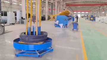 Display of Our Company's Straight Wire Drawing Machine