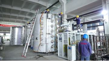 titanium chrome gold plated pvd caoting equipment