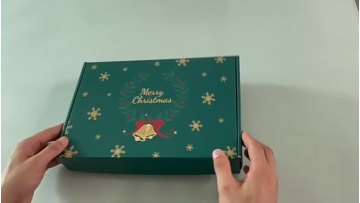 custom christmas gift mailer box