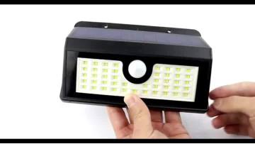 45 LED Solar Wireless Waterproof Motion Sensor Lig
