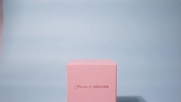 Pink gift box
