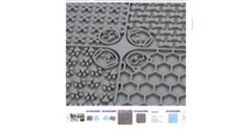 Slow food mat for pets Non-slip silicone suction licking mat for dogs choking Slow food bowl for cats food-grade pet placemat1
